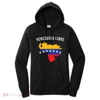 Venezuela Libre Venezuela Map 7 Stars Flag Family Souvenir Women's Hoodie thumb 0