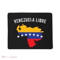 Venezuela Libre Venezuela Map 7 Stars Flag Family Souvenir Mousepad thumb 0