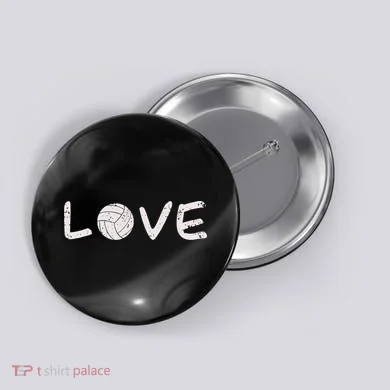 Volleyball Love Button