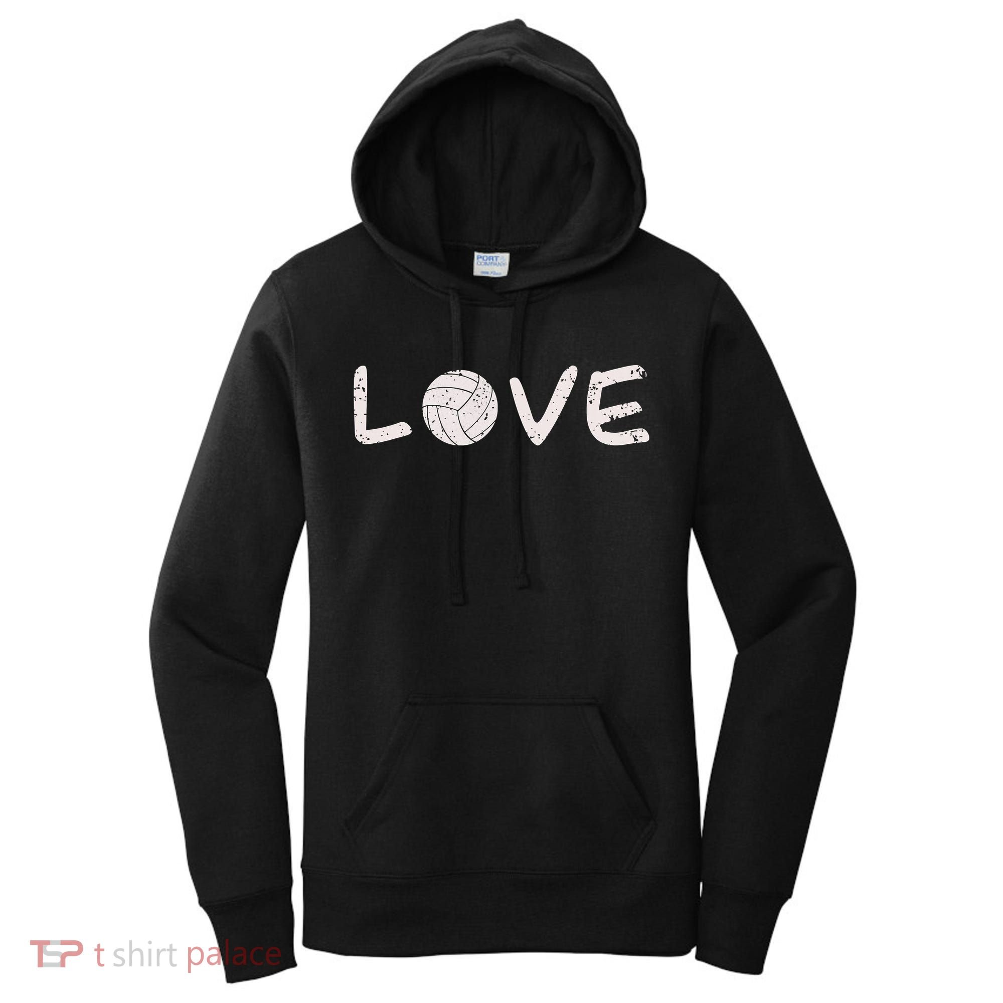Volleyball Love Women's Hoodie