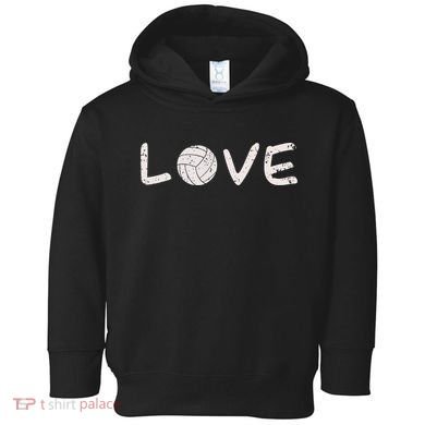 Volleyball Love Toddler Hoodie