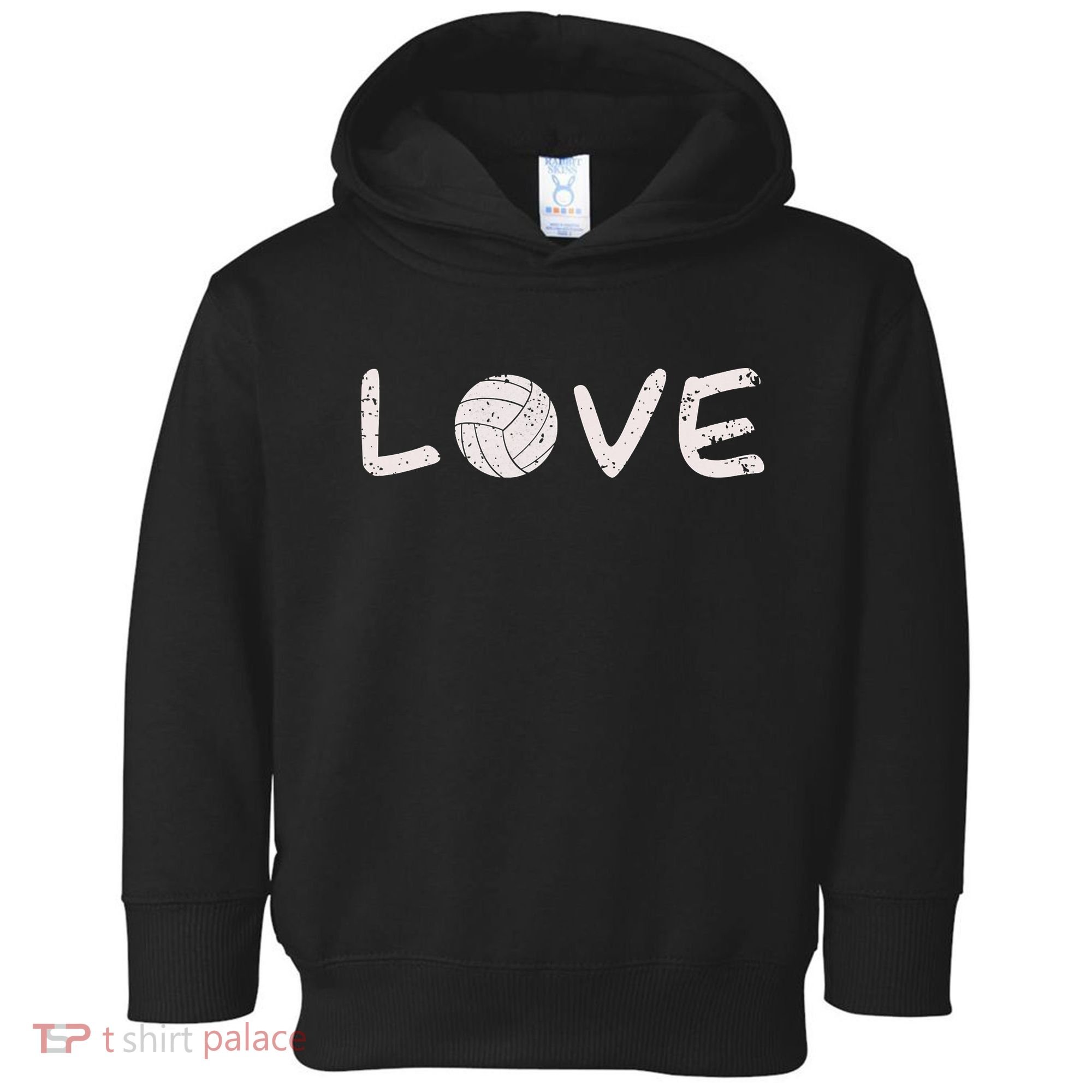 Volleyball Love Toddler Hoodie