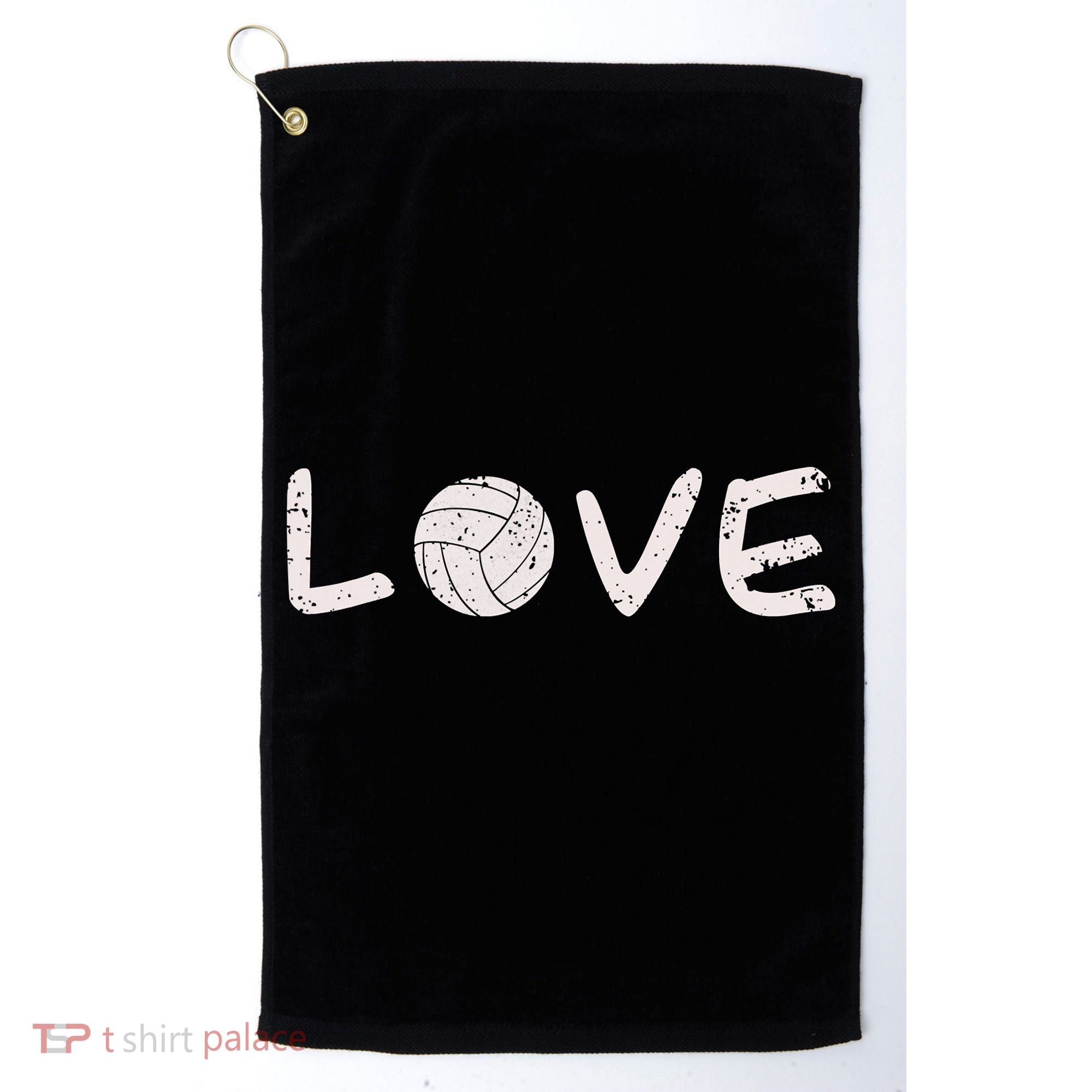 Volleyball Love Golf Towel