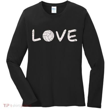 Volleyball Love Women's Long Sleeve Shirt