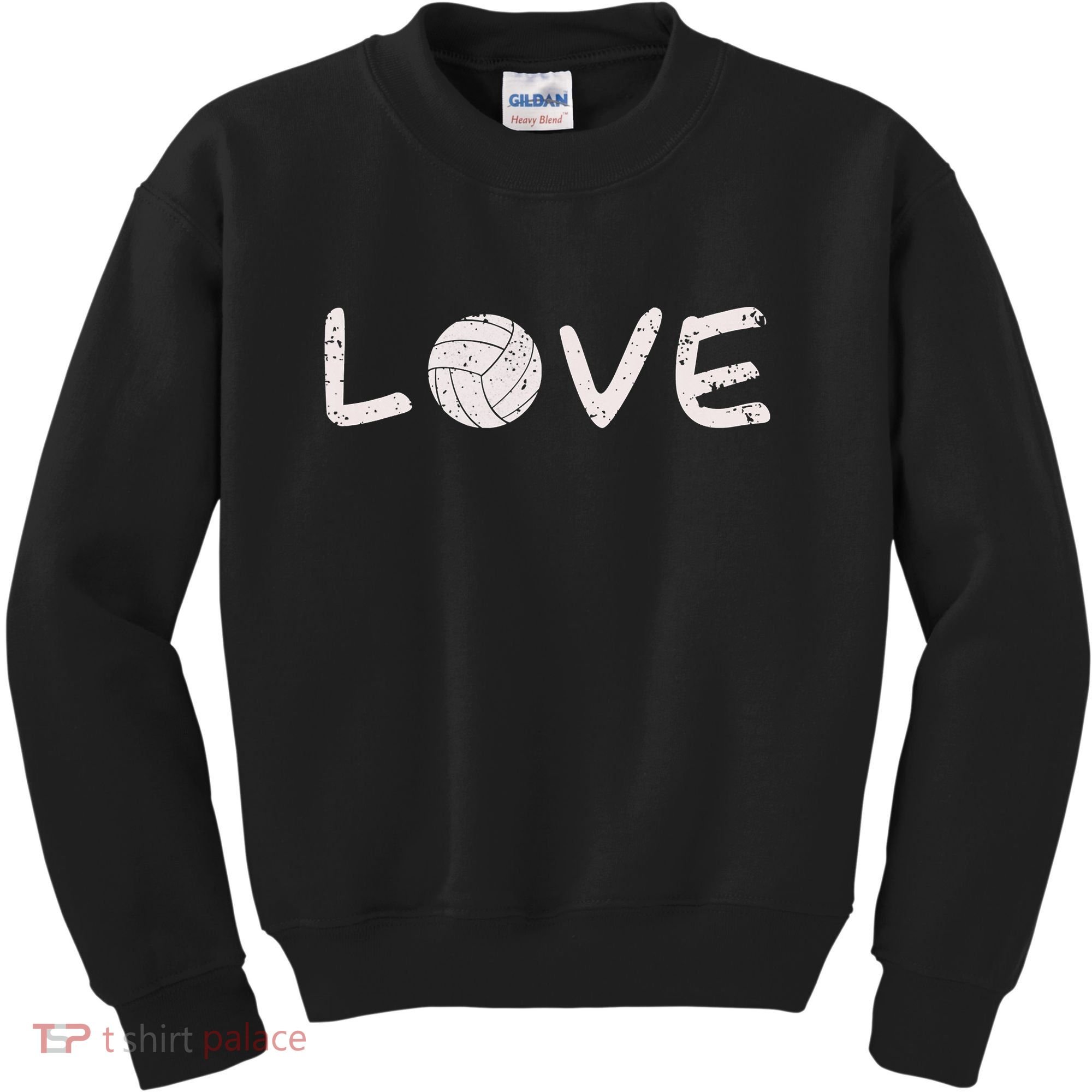 Volleyball Love Kids Sweatshirt