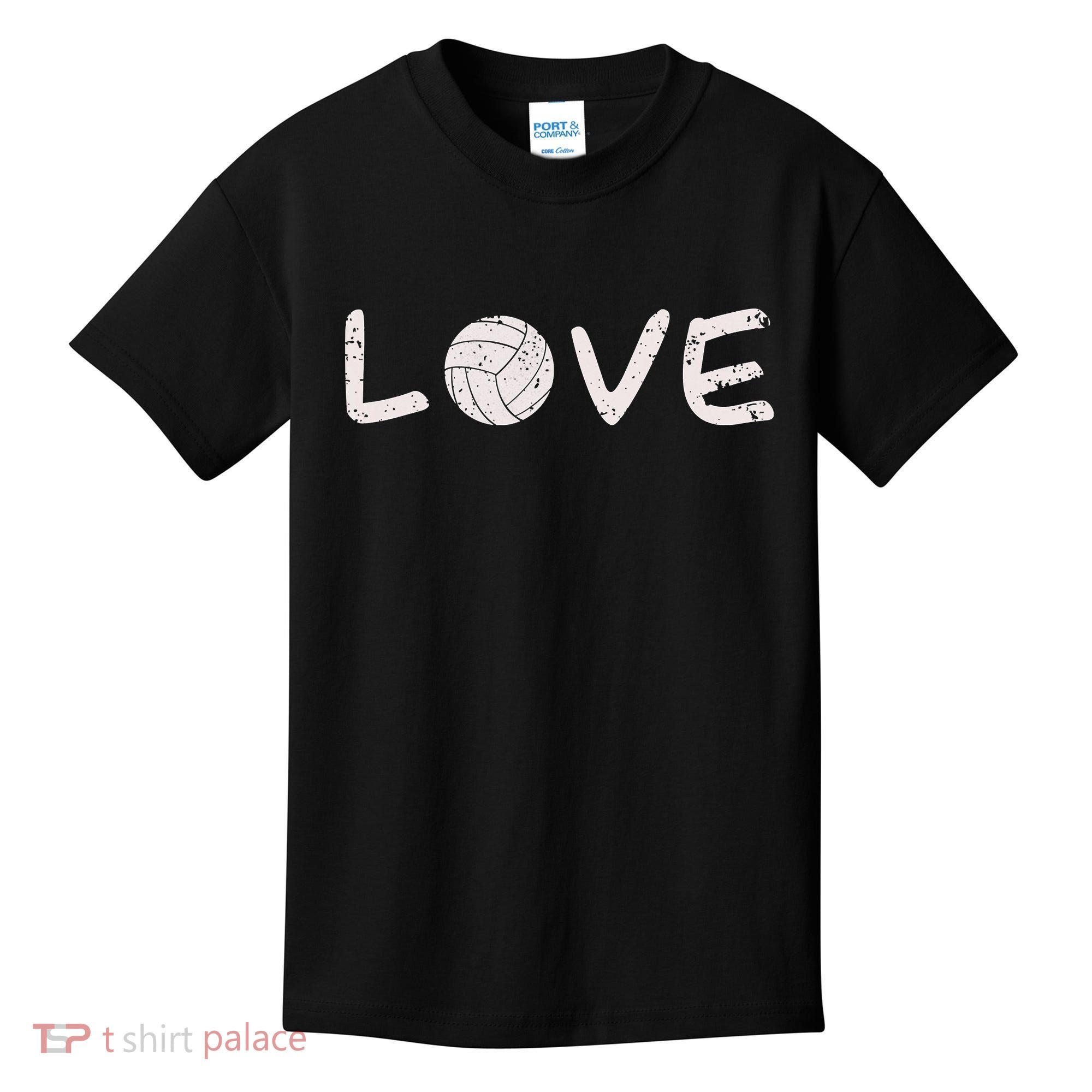 Volleyball Love Kids T-Shirt