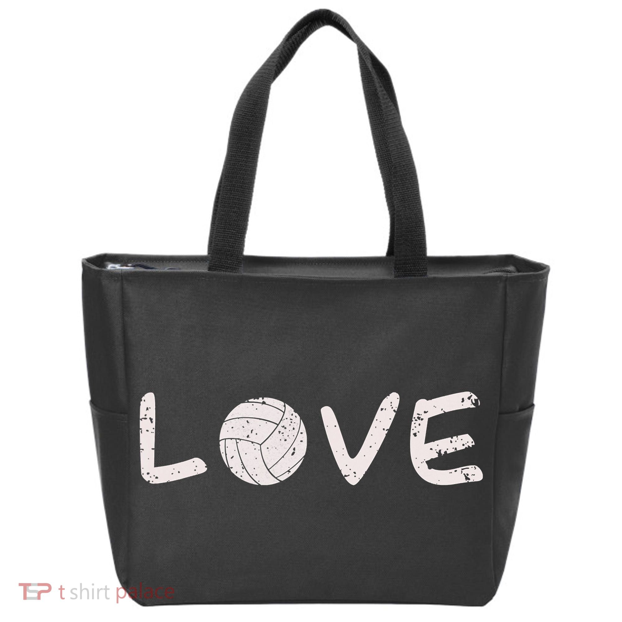 Volleyball Love Tote Bag