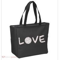 Volleyball Love Tote Bag thumb 2