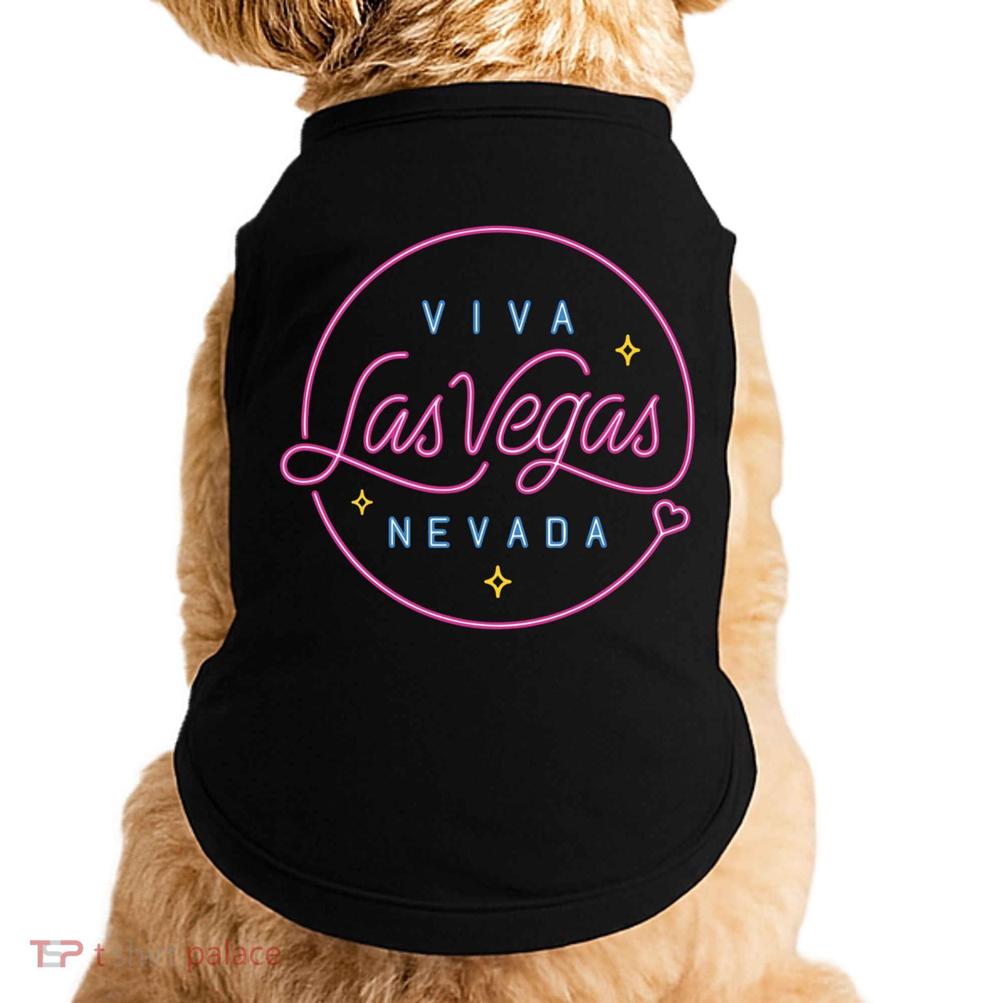 Viva Las Vegas Nevada Gift Doggie Tank