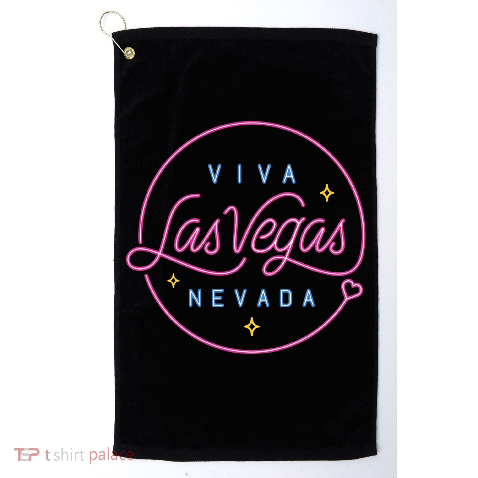 Viva Las Vegas Nevada Gift Golf Towel