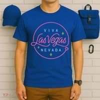 Viva Las Vegas Nevada Gift T-Shirt thumb 6