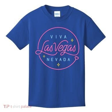 Viva Las Vegas Nevada Gift Kids T-Shirt