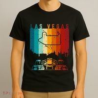Vintage Las Vegas Formula Racing Track Circuit Fan T-Shirt thumb 3