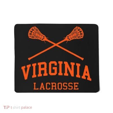 Virginia Lacrosse Vintage Lax Weathered Mousepad