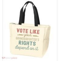 Vote Like Your GranddaughterS Rights Depends On It Tote Bag thumb 3