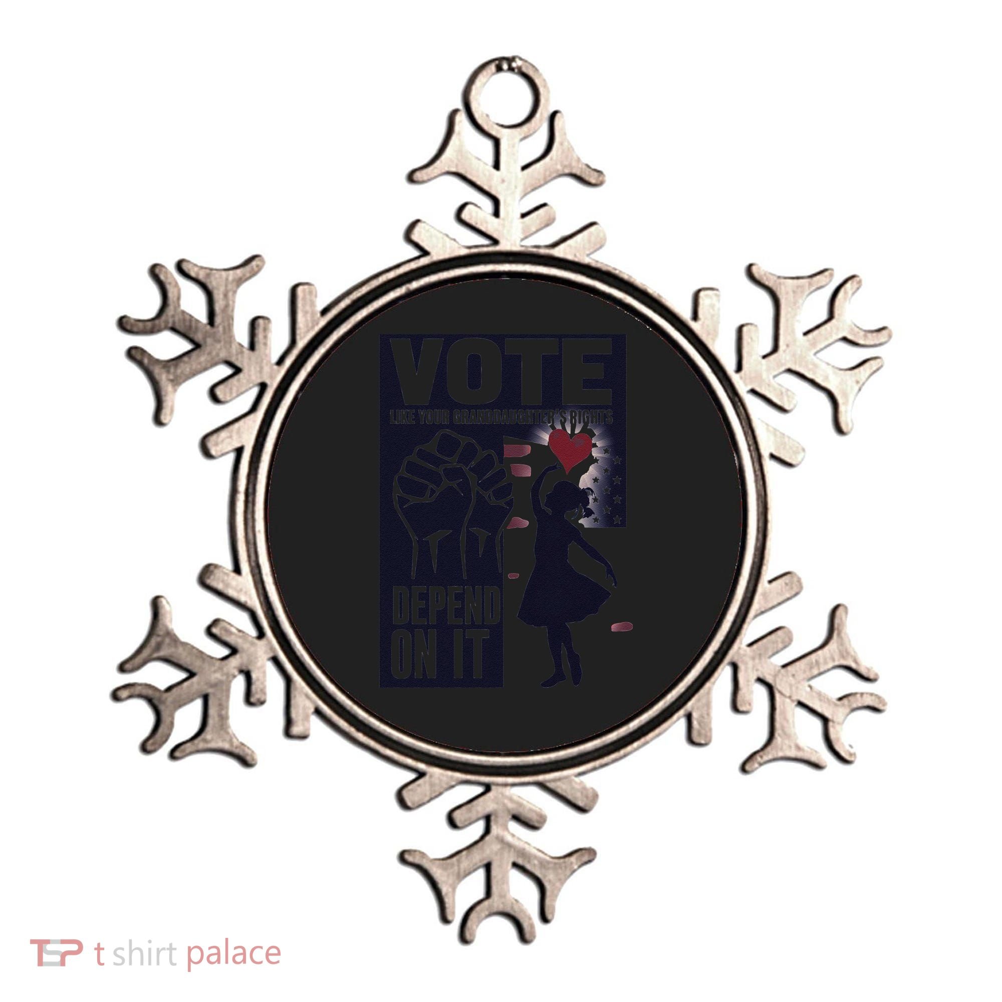 Vote Like Your GranddaughterS Rights Depend On It Sweat Ornament