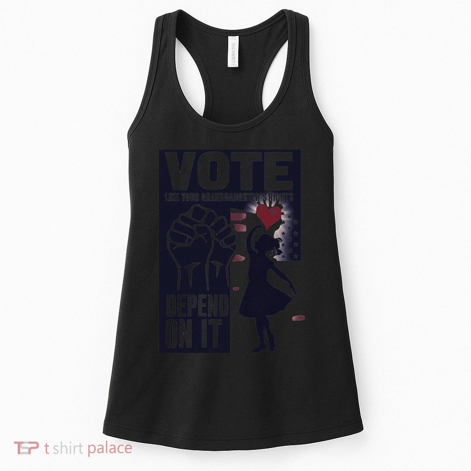Vote Like Your GranddaughterS Rights Depend On It Sweat Women's Tank Top