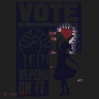 Vote Like Your GranddaughterS Rights Depend On It Sweat Hat thumb 2