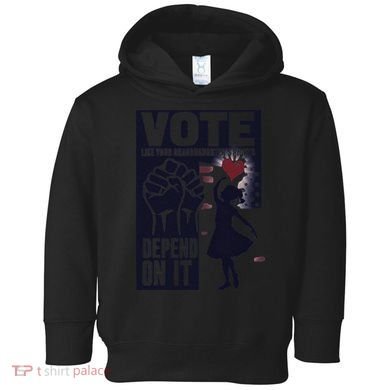 Vote Like Your GranddaughterS Rights Depend On It Sweat Toddler Hoodie