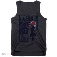 Vote Like Your GranddaughterS Rights Depend On It Sweat Tank Top thumb 0