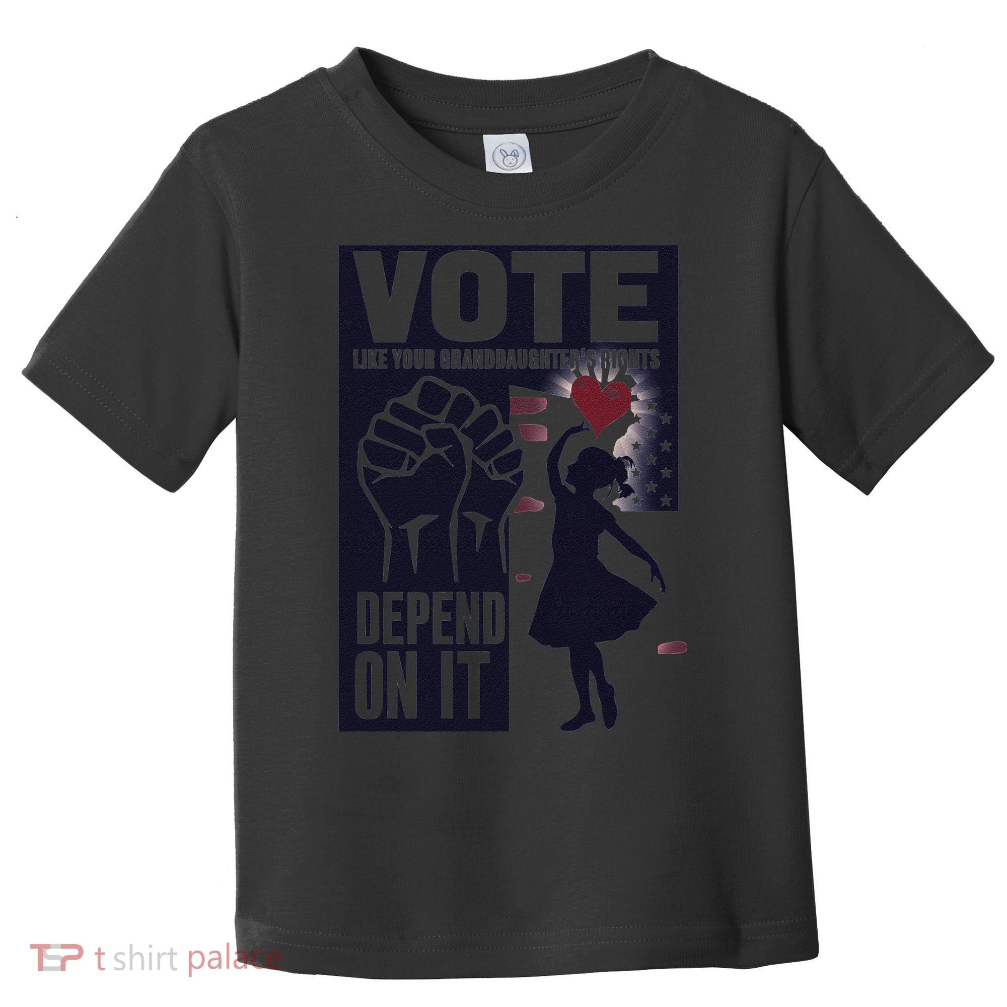 Vote Like Your GranddaughterS Rights Depend On It Sweat Toddler T-Shirt