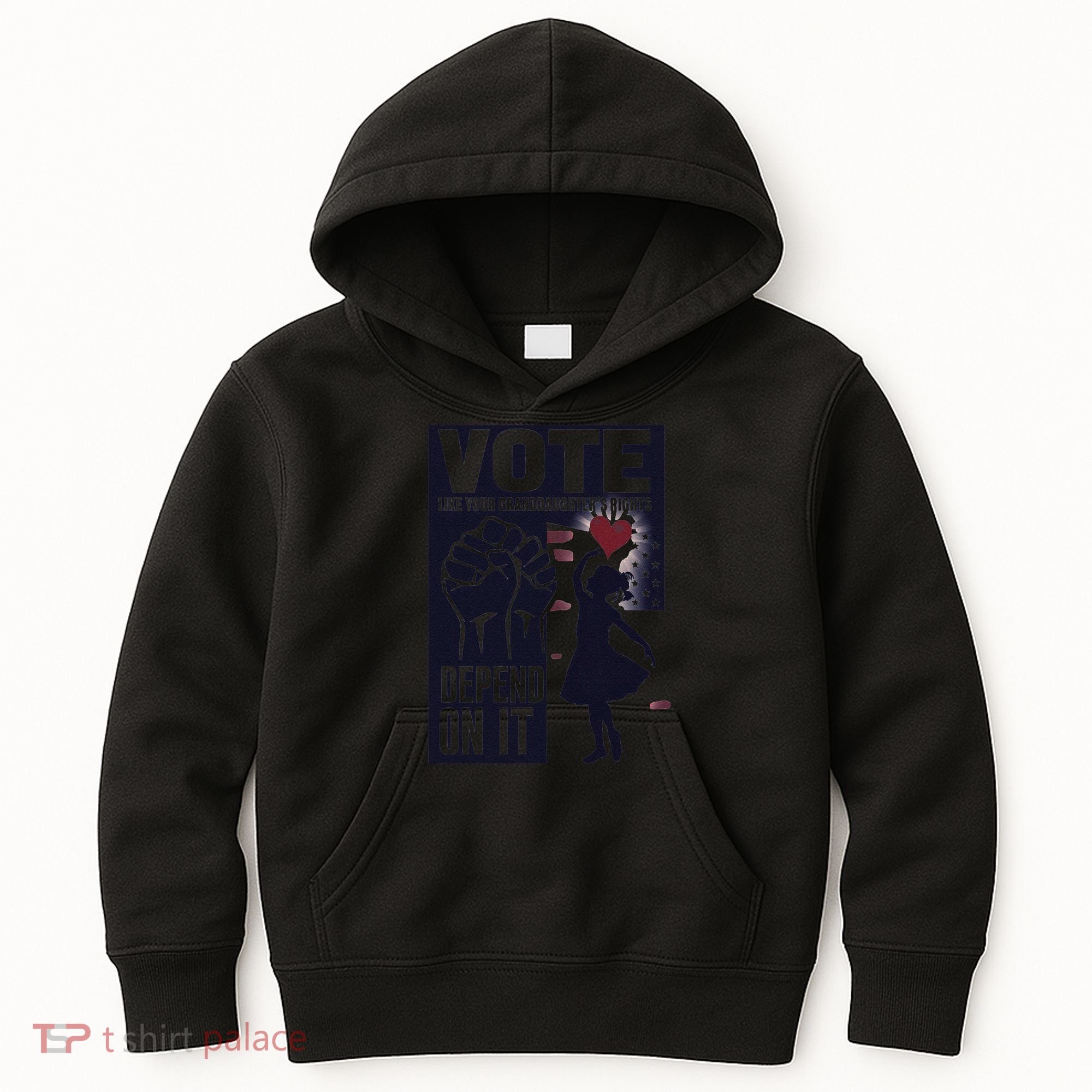 Vote Like Your GranddaughterS Rights Depend On It Sweat Kids Hoodie