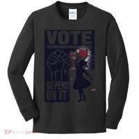 Vote Like Your GranddaughterS Rights Depend On It Sweat Kids Long Sleeve Shirt thumb 0