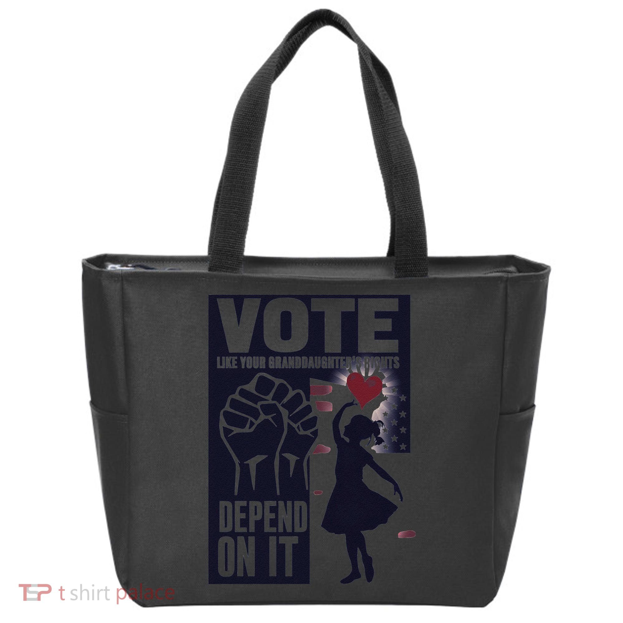 Vote Like Your GranddaughterS Rights Depend On It Sweat Tote Bag