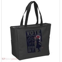 Vote Like Your GranddaughterS Rights Depend On It Sweat Tote Bag thumb 2