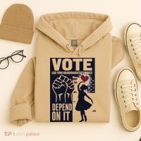 Vote Like Your GranddaughterS Rights Depend On It Sweat Hoodie thumb 4