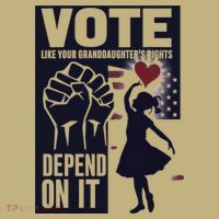 Vote Like Your GranddaughterS Rights Depend On It Sweat T-Shirt thumb 7