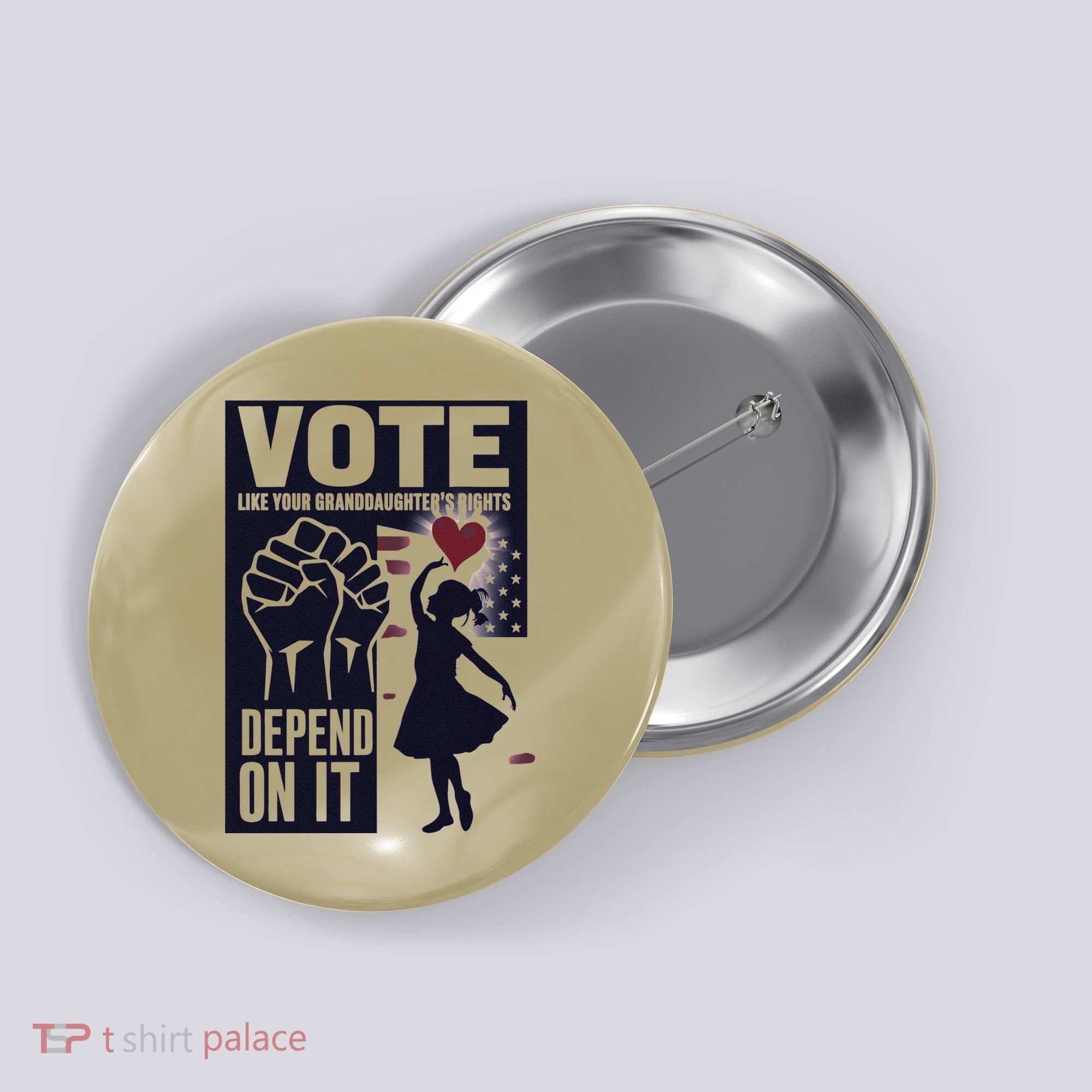Vote Like Your GranddaughterS Rights Depend On It Sweat Button