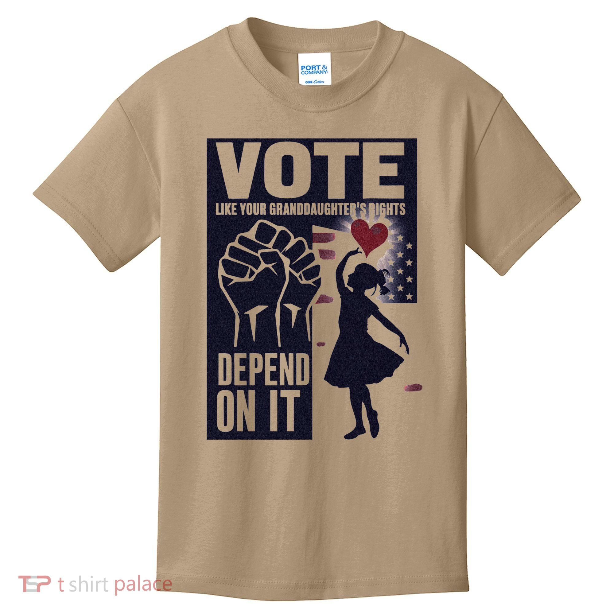 Vote Like Your GranddaughterS Rights Depend On It Sweat Kids T-Shirt