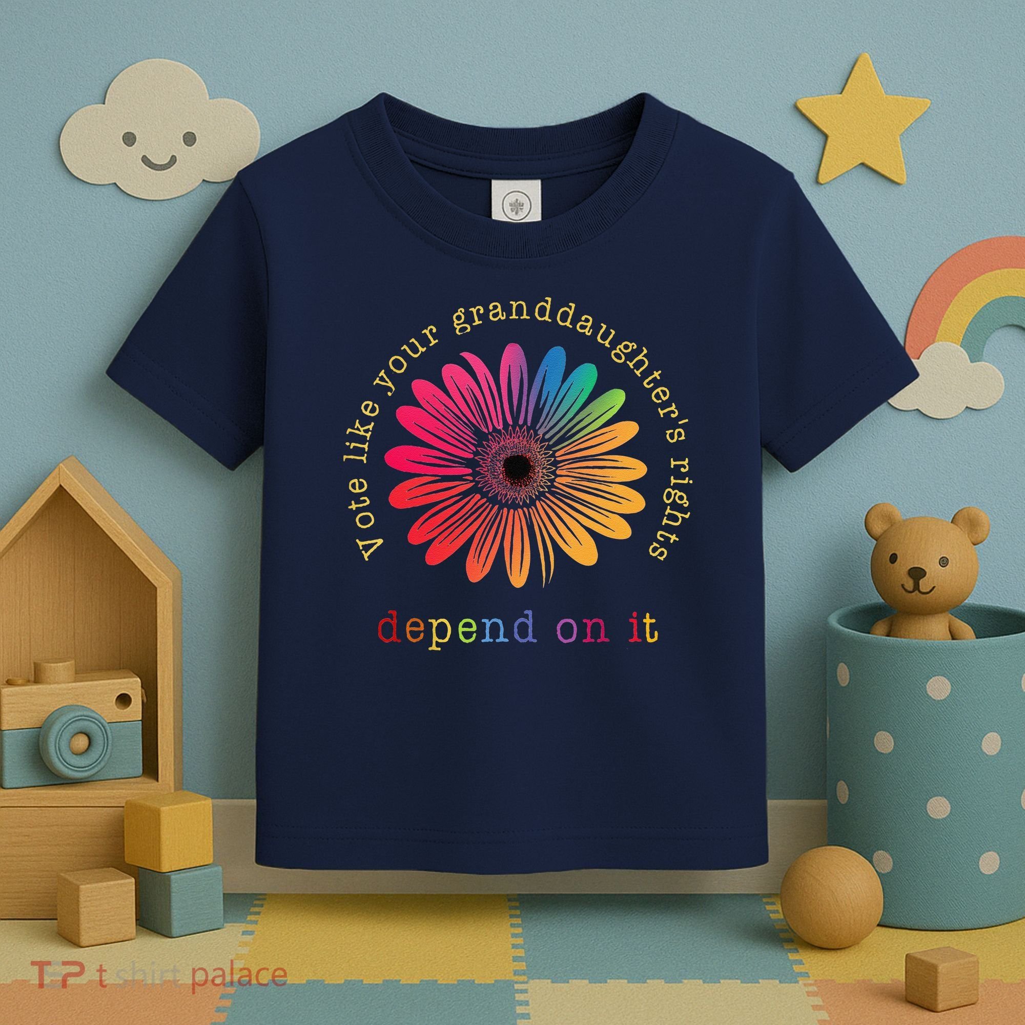 Vote Like Your GranddaughterS Rights Depend On It Toddler T-Shirt