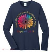 Vote Like Your GranddaughterS Rights Depend On It Women's Long Sleeve Shirt thumb 0
