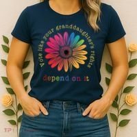 Vote Like Your GranddaughterS Rights Depend On It Women's T-Shirt thumb 2