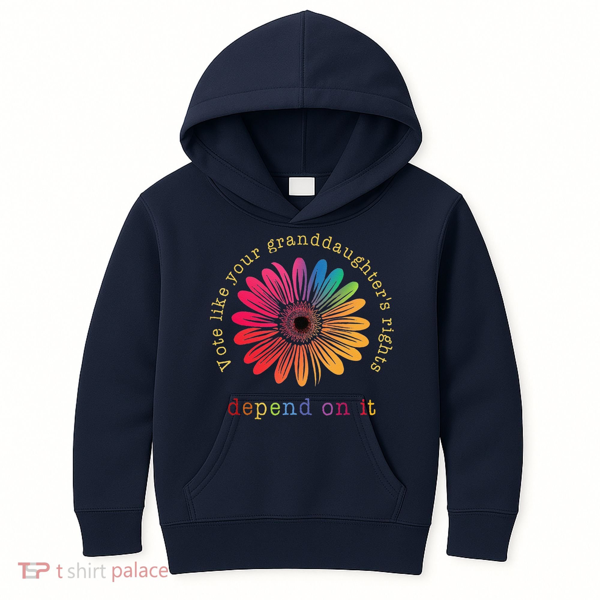 Vote Like Your GranddaughterS Rights Depend On It Kids Hoodie