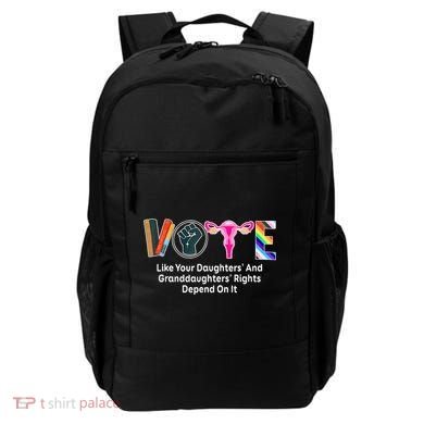 Vote Like Your Daughters And Granddaughters Rights Depend Backpack
