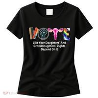 Vote Like Your Daughters And Granddaughters Rights Depend Women's T-Shirt thumb 0