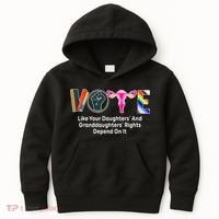 Vote Like Your Daughters And Granddaughters Rights Depend Kids Hoodie thumb 0