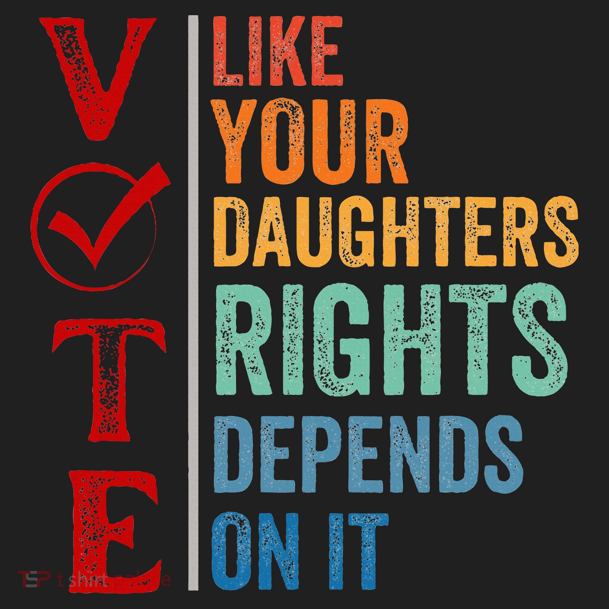 Vote Like Your Daughters Future And Rights Depends On It Beanie