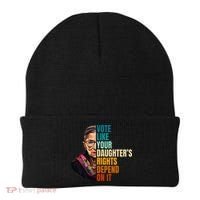 Vote Like Your DaughterS Rights Depend On It Rbg Beanie thumb 0