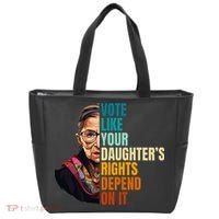 Vote Like Your DaughterS Rights Depend On It Rbg Tote Bag thumb 0