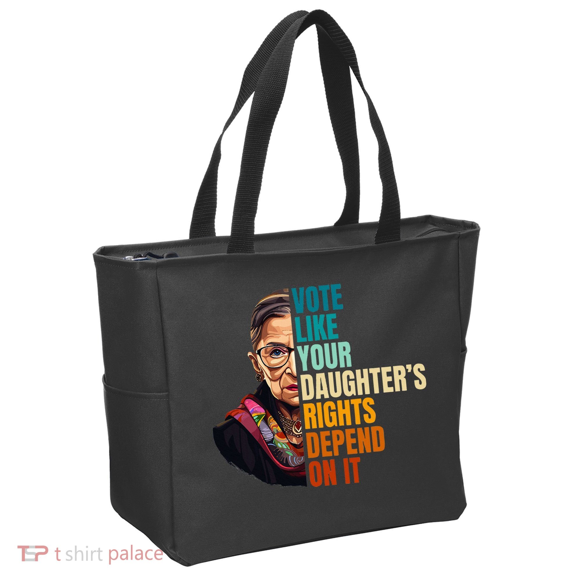 Vote Like Your DaughterS Rights Depend On It Rbg Tote Bag