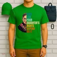 Vote Like Your DaughterS Rights Depend On It Rbg T-Shirt thumb 6