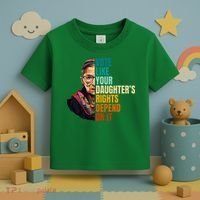 Vote Like Your DaughterS Rights Depend On It Rbg Toddler T-Shirt thumb 3