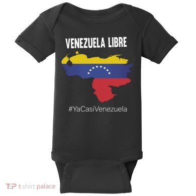 Venezuela Libre Ya Casi Venezuela Baby Bodysuit