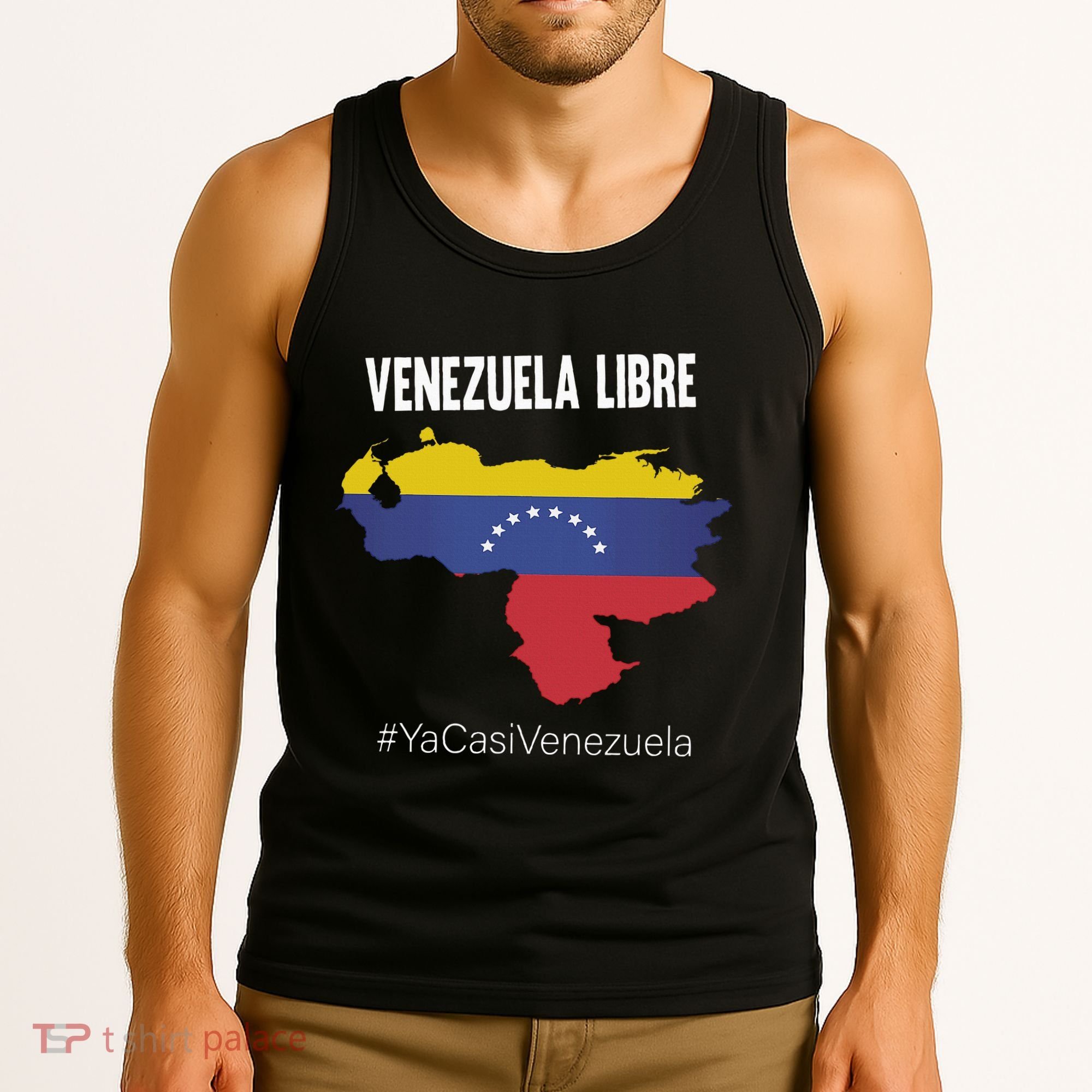 Venezuela Libre Ya Casi Venezuela Tank Top