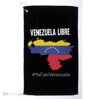 Venezuela Libre Ya Casi Venezuela Golf Towel thumb 0