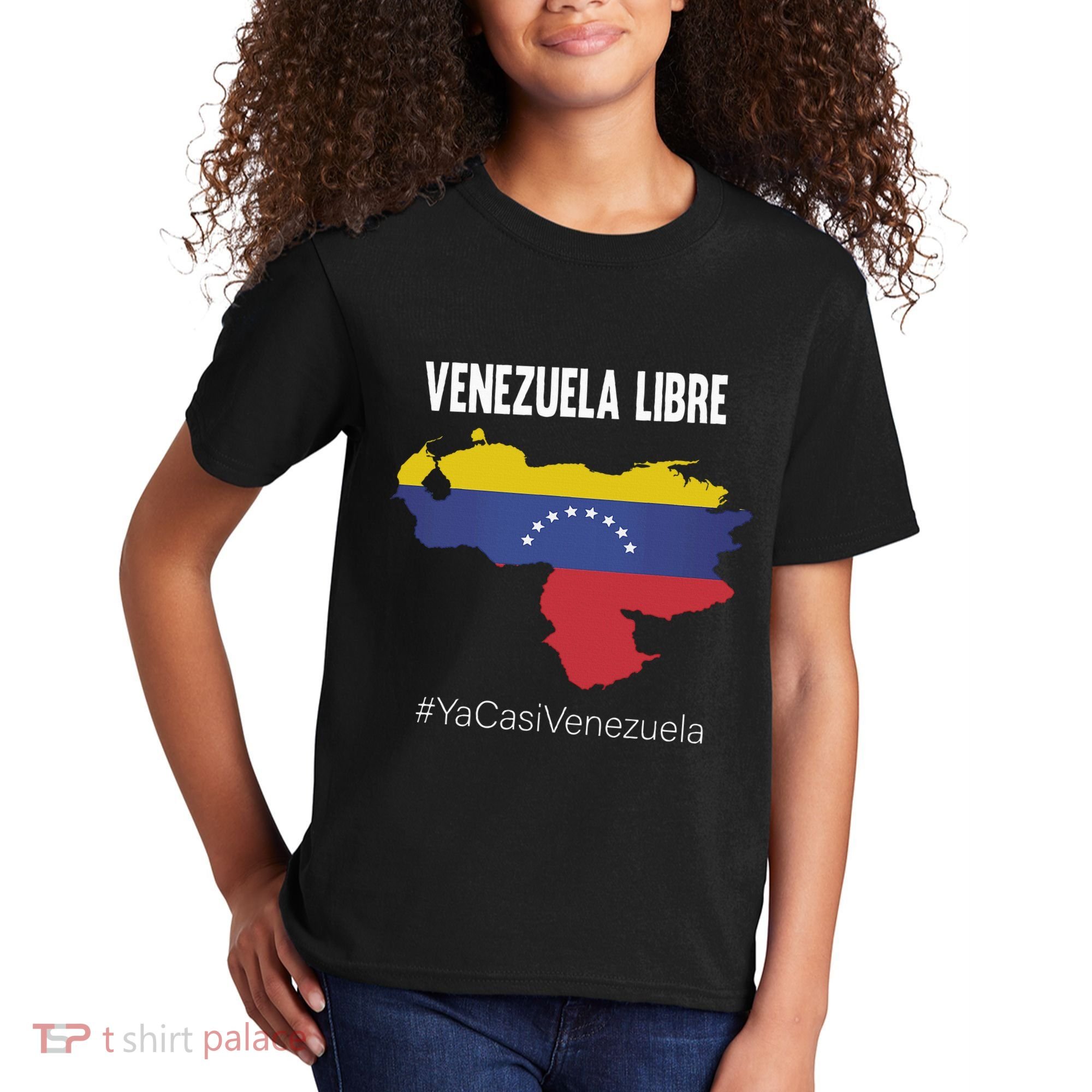 Venezuela Libre Ya Casi Venezuela Kids T-Shirt